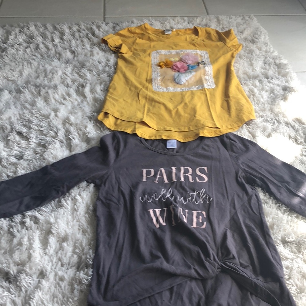 Tee cotton top